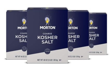 Morton Coarse Kosher Salt, 48 oz