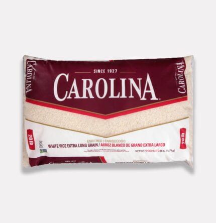 Carolina Enriched Extra Long Grain White Rice, 20 lb