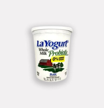 La Yogurt Plain Whole Milk Probiotic Unsweetened Yogurt