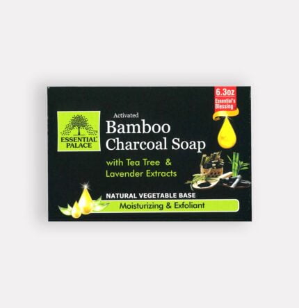 Essential Palace Activated Bamboo Charcoal Soap - 6.3 oz