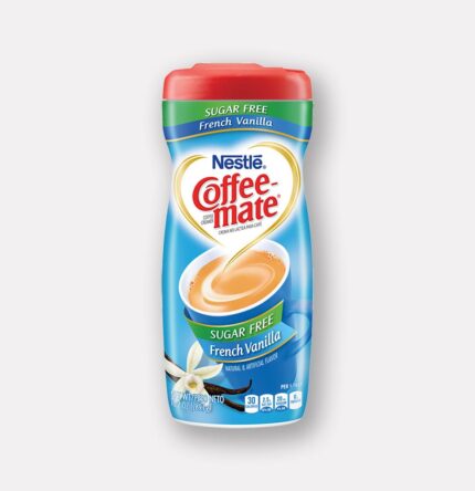 Nestle Coffee mate French Vanilla Sugar Free Powder Coffee Creamer, 16.2 oz