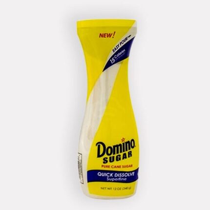 Domino Sugar, Easy Pour, Quick Dissolve, 12 Oz