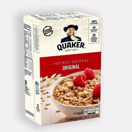 Quaker Instant Oatmeal Regular Oats 12 oz