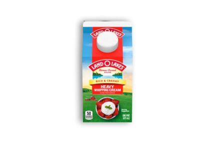 Heavy Whipping Cream One Pint $4.25